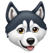 Husky sticker