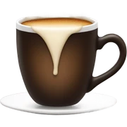 Coffee sticker
