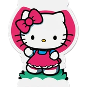 Hello kitty sticker