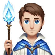Frostborne Magician sticker