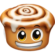 Cinnamon roll sticker