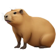 Capybara sticker