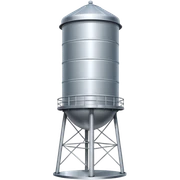 Water Tower  sticker