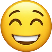 Fake smile sticker