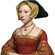 elegant girl in fine art sticker
