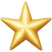 sparkle star sticker