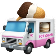Ice cream truck  sticker