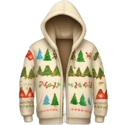 Christmas hoodie sticker