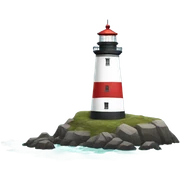 lighthouse sticker