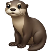 Otter sticker