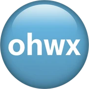 Blue  sticker