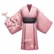 empty cherryblossom kimono sticker