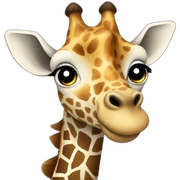giraffe sticker