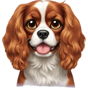 Cavalier King charles spaniel sticker