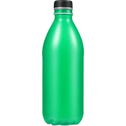 Green water bottle sticker