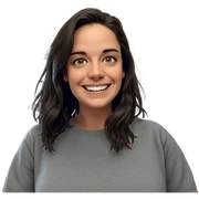 smiling girl by the window sticker