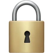 lock sticker