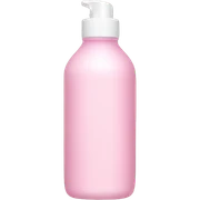 light pink skin care bottle sticker