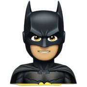 Gary Betman as batman sticker