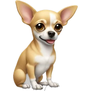 chihuahua working in laptop sticker