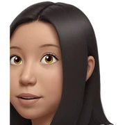 portrait of a girl sticker