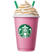 Pink Starbucks  sticker