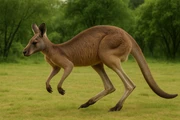 Kangaroo sticker