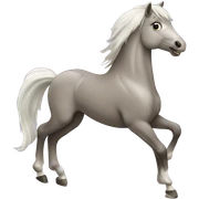Dancing horse sticker