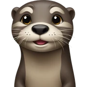 Otter sticker