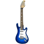 Blue electric guitar  sticker