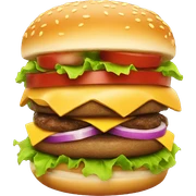 Burger  sticker