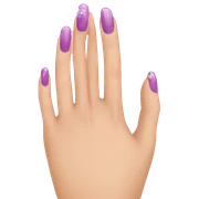 Manicure sticker