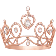 Rose gold tiara  sticker