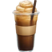 Iced coffee sticker