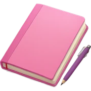 Pink Notebook  sticker
