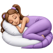 Ariana Grande sleeping sticker