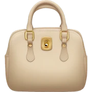 Beige asthetic Handbag  sticker