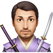 Gentle Samurai sticker