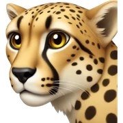 cheetah  sticker