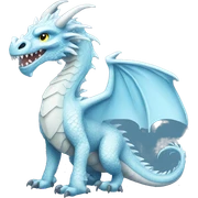 Ice dragon  sticker