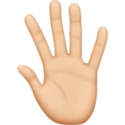 Coquette fingers  sticker