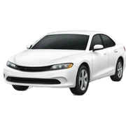 white car sticker