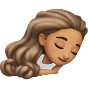 Ariana Grande sleeping sticker