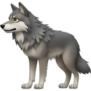 wolf sticker