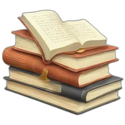 books and flow sticker