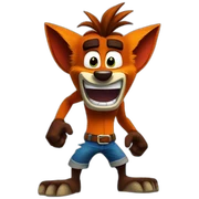 crash bandicoot sticker