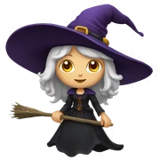 Witch sticker