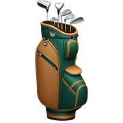 Golf bag sticker