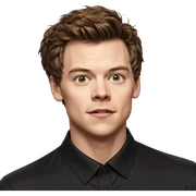 brown haired boy portrait sticker