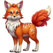 Colorful exotic Falvie-Fionbri, full body sticker